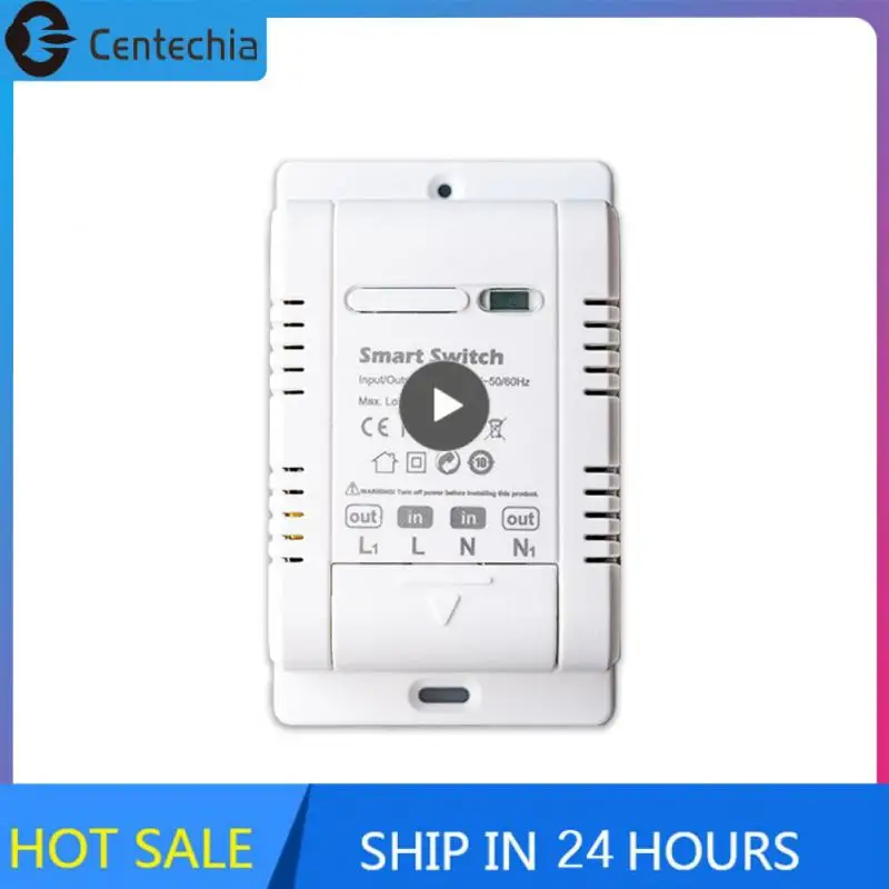 

Child Lock Function Wifi Breaker Voice Control 85v-265v Smart Home Breaker 20a Tuya Wifi 20a Support Alexa Google Home