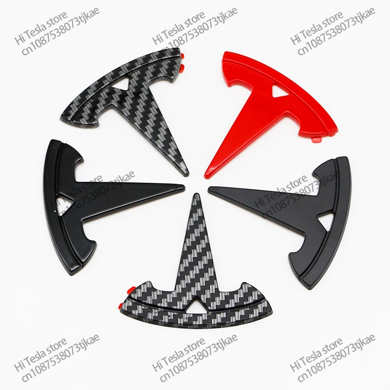 Значок на руль Tesla model 3 Y скрытый передний логотип runk автомобильные аксессуары шт.
