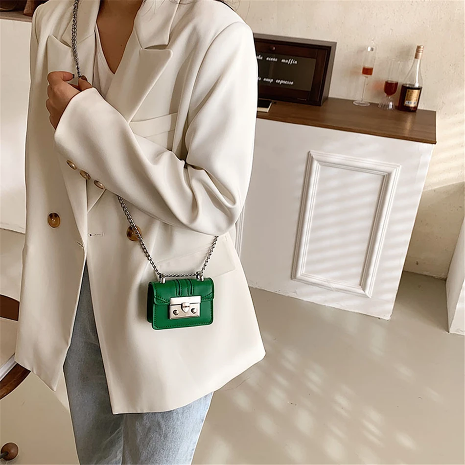 

Super Mini Women's Square Bag Purses and Handbags Luxury Lipstick Box PU Leather Shoulder Crossbody Bags for Women 2022 Trended