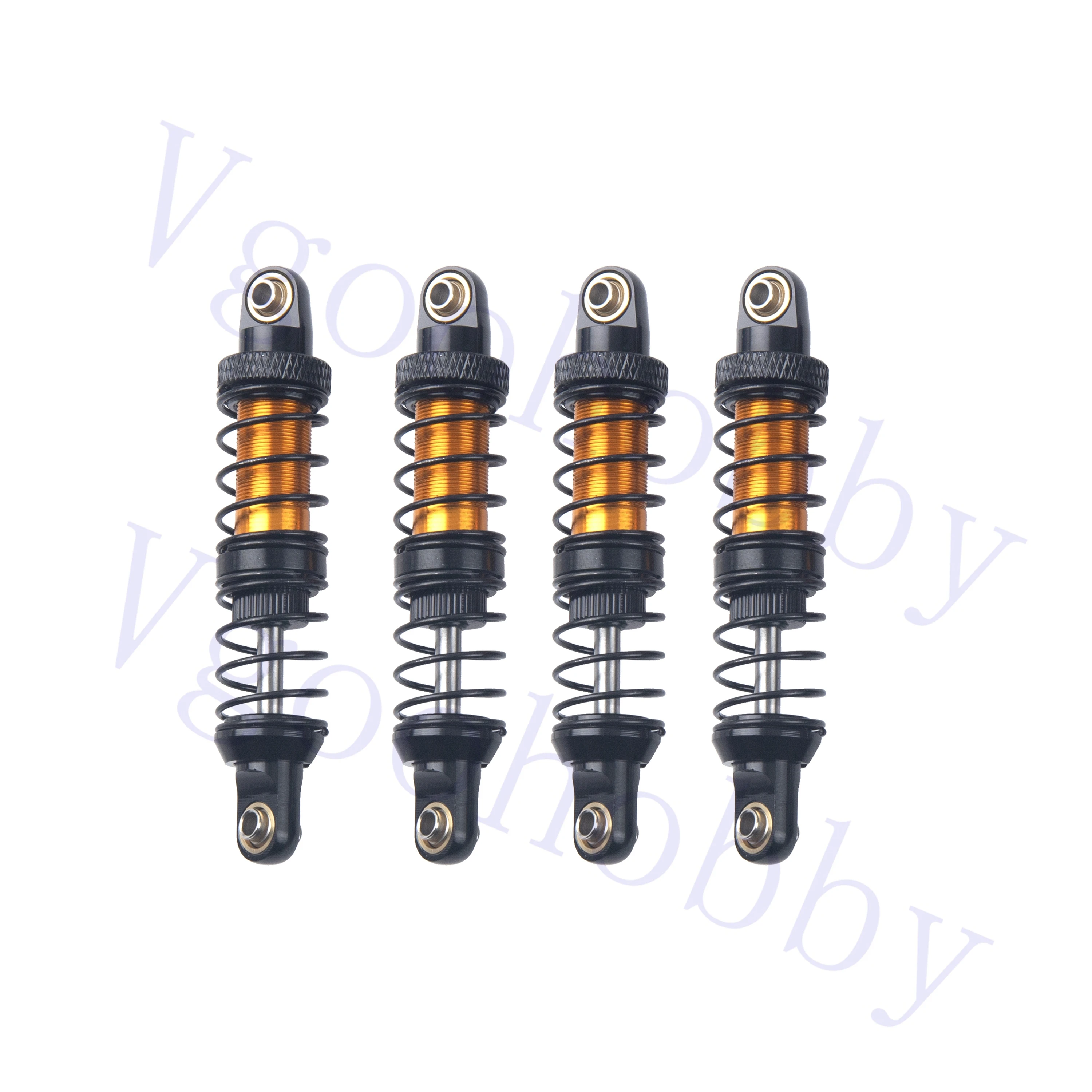 

4Pcs Metal Shock Absorber 70/80/90-110/120mm Damper for Tamiya CC01 Traxxas TRX4 Axial SCX10 D90 D110 RR10 1/10 RC Crawler Car