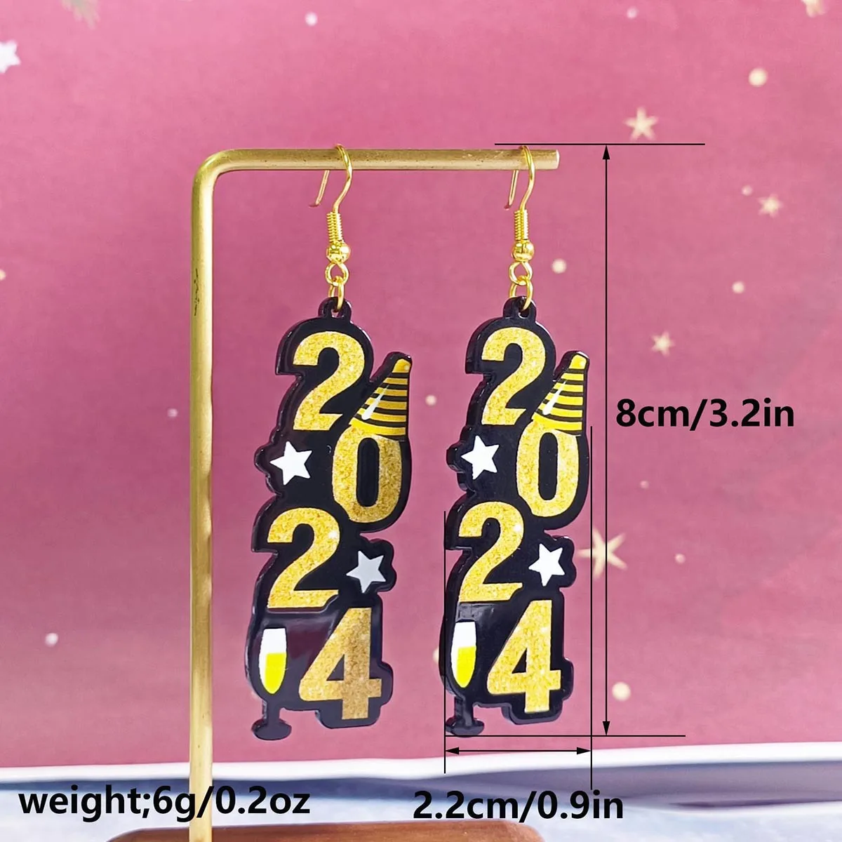 2024 цифровые серьги для женщин модные персонализированные праздничные стильные