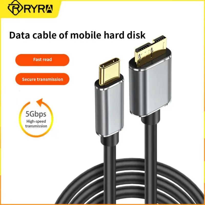 

Кабель RYRA Type-c для Micro USB 3,0, 5 Гбит/с, адаптер для передачи данных, поддержка Windows 2000/2003/XP/Vista/WIN 7SP1/Linux Apple IOS