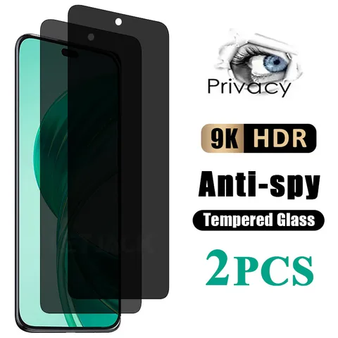 2 шт. антишпионское закаленное стекло для Honor X8b X7b X50i X5 Plus View 20 защита для экрана для Honor 90 GT 50 SE 30S 30 20 Pro