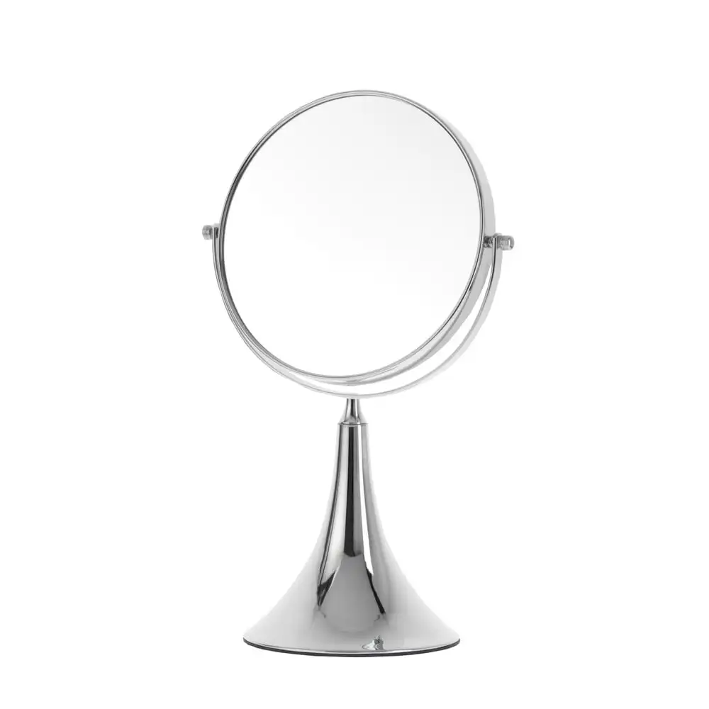 

Free Shipping Small Trumpet Vanity 5x Mirror, Chrome