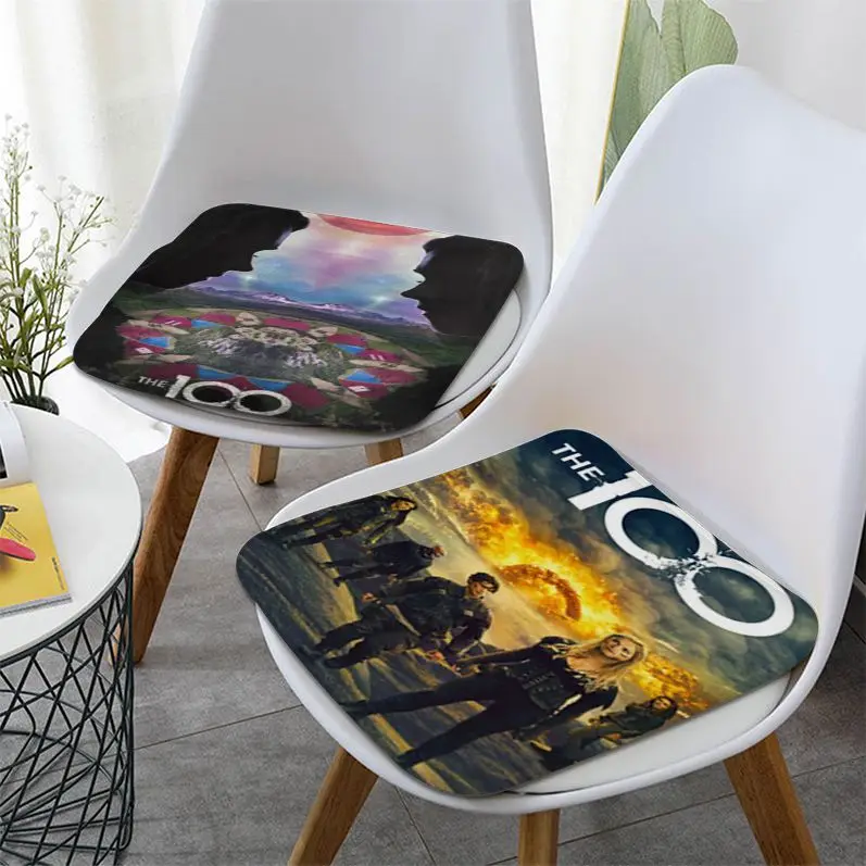 

The 100 Season TV Series Show Creative Seat Cushion Office Dining Stool Pad Sponge Sofa Mat Non-Slip Seat Mat