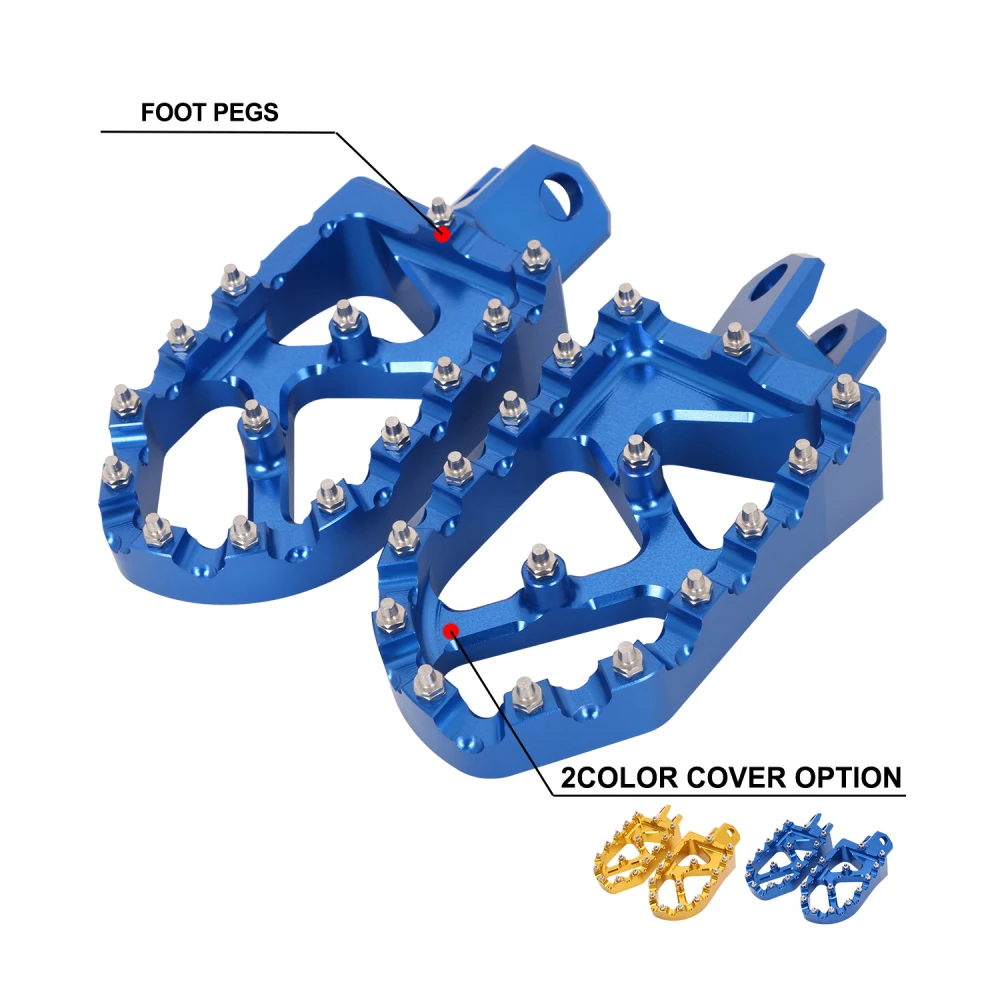 

For Suzuki RM125 RM250 RM250Z RMX250 DRZ400 DRZ400S DRZ400M DRZ400E Motorcycle CNC New Foot Pegs Pedals Rests Footpegs Footrest