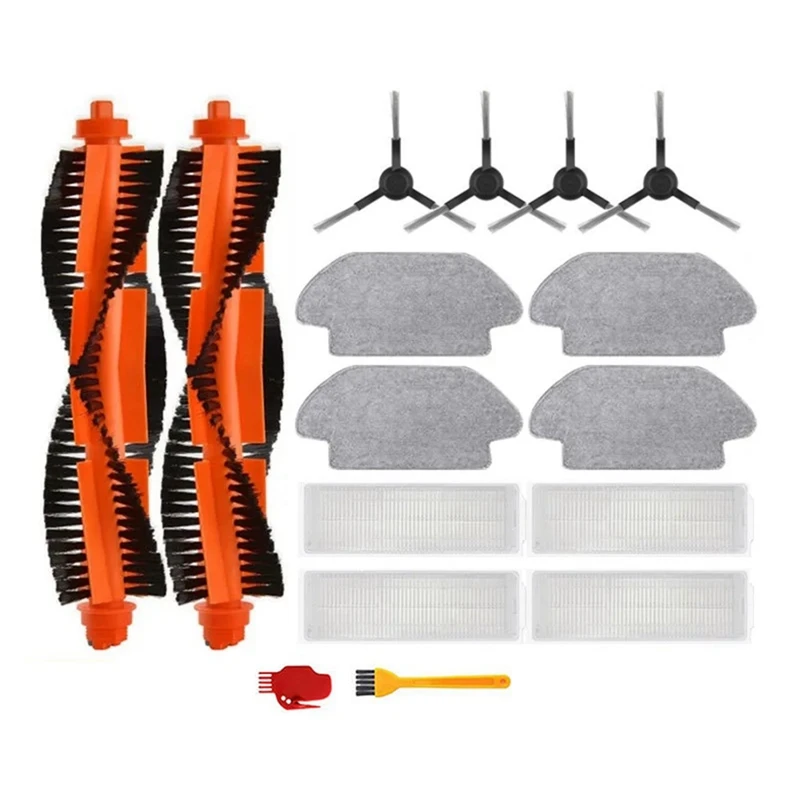 

For Xiaomi Robot Vacuum S10, S12 Accessories B106GL Vacuum Cleaner Replacement Accessories Hepa Filter Mop Cloth Main Side Brush