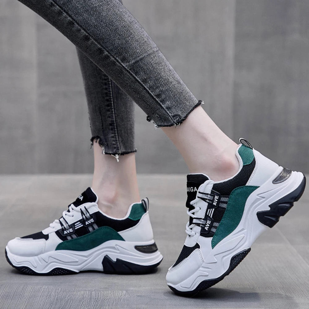 

Fashion Women's Tennis 2022 Breathable Mixed Colors Wedge Platform Sneaker Luxury Woman Shoes Sports Casual Trend Comfortable