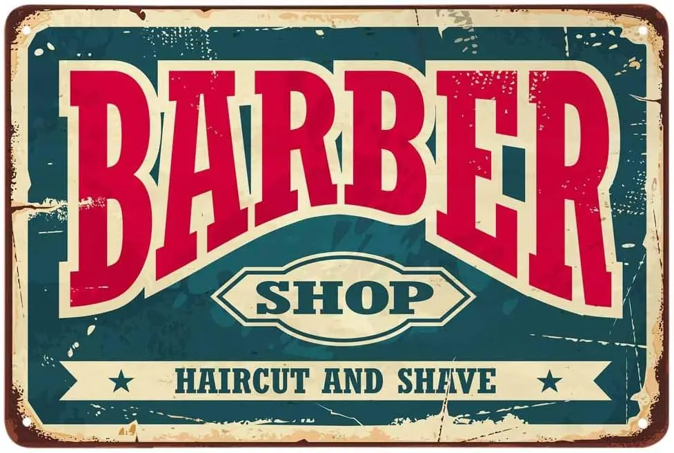 

Жестяные знаки для парикмахерской, винтажные металлические жестяные знаки для стрижки и бритья для кафе, баров, пабов, магазинов, декоративные забавные Ретро знаки на стену