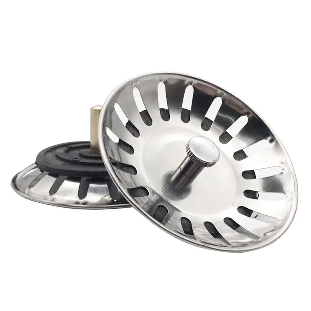 

Stainless Steel Kitchen Sink Strainer Food Rice Stopper Rubbish Sink Filter Bathroom Sink Bathtub Colander Strainer With Plug