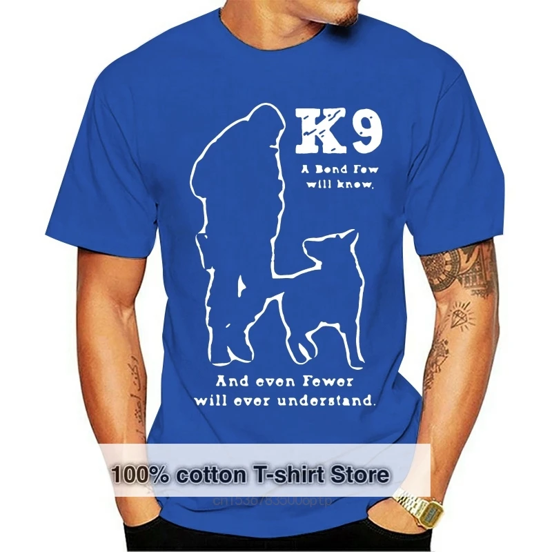 

Creature Natural K9 Military Tee Shirt Man Police Military Dog K9 Mens T Shirt Fitness Casual T-Shirt For Men Clothing Crazy