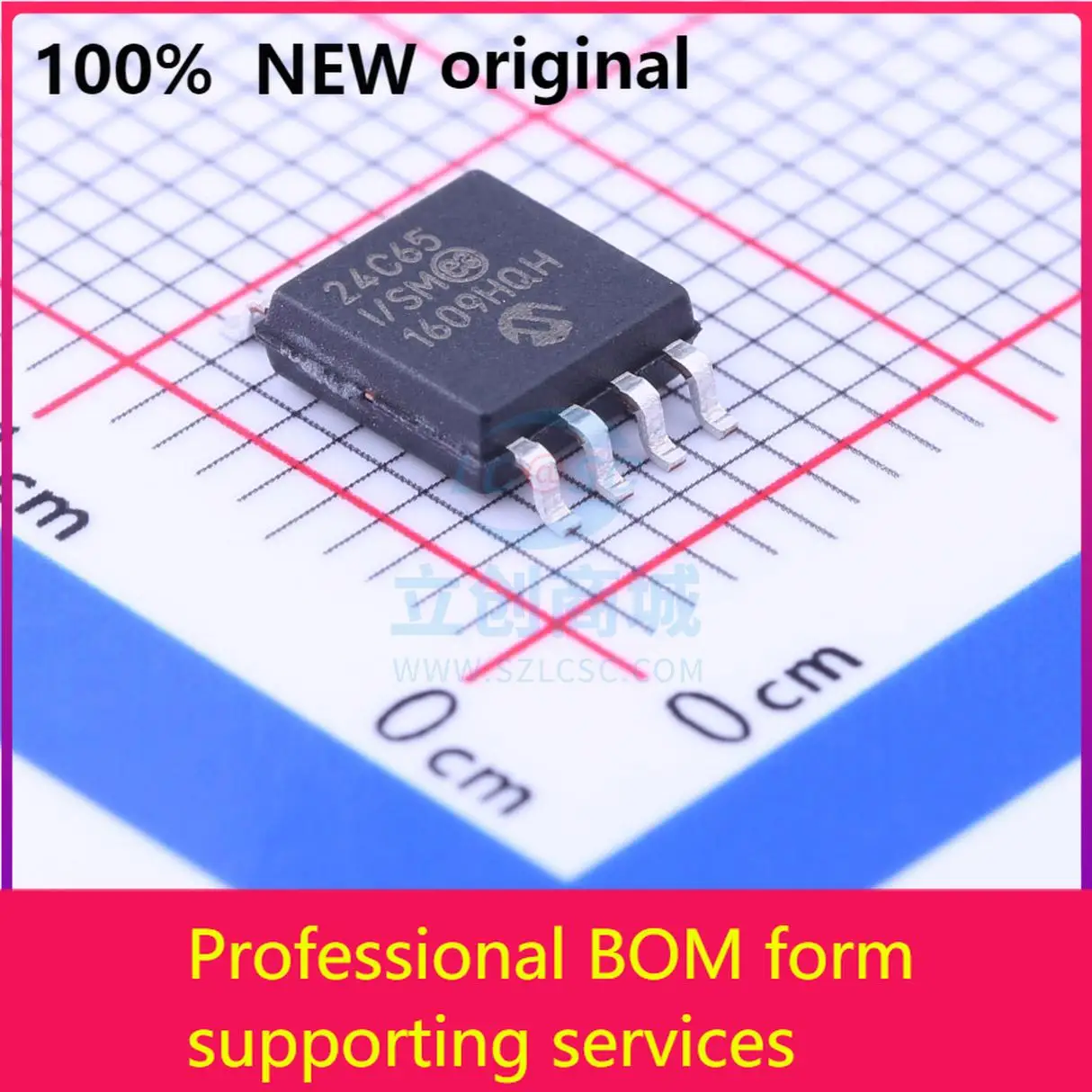 

EEPROM 24C65-I/SM 24C65-I/SMNew Оригинальный оригинальный чип IC 100% оригинал