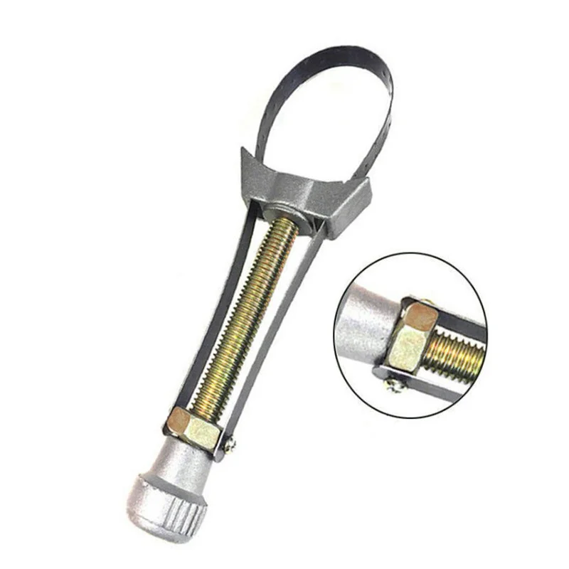 Car Auto Oil Filter Removal Tool Cap Spanner Strap Wrench 60mm To 120mm Diameter Adjustable for Yamaha for Suzuki Repair Tool