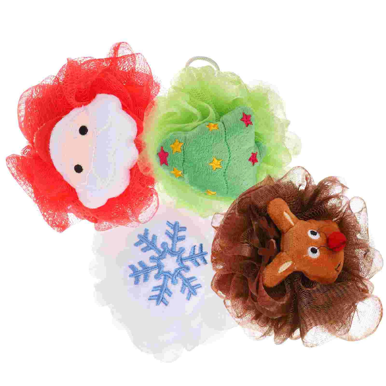 4 шт. губки для душа