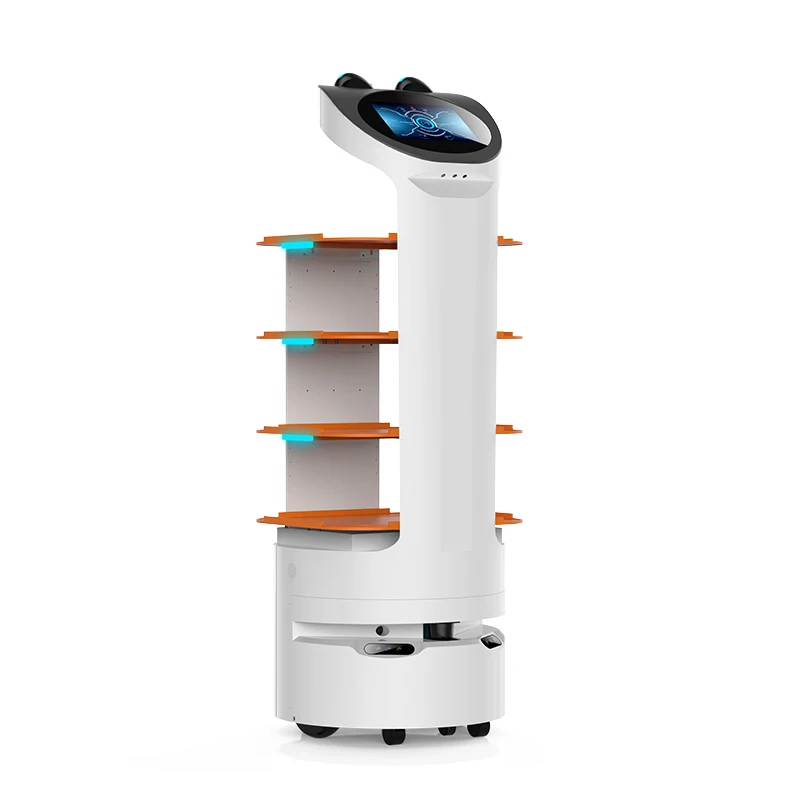 

High Quality Service Machine Food Delivery Robot Waiter for Hotel Restaurant Coffee Shop Hospital