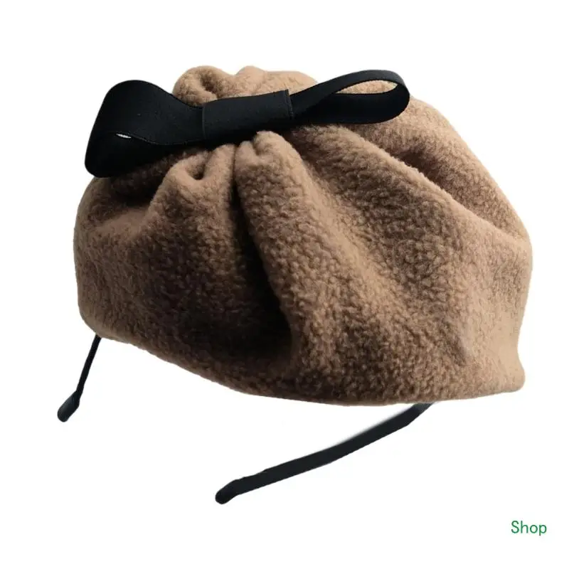 Прямая поставка 1920-х годов нежный головной убор с бантом для женщин хлопушками