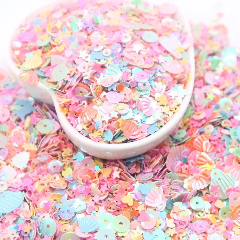

Paillettes PVC Confetti Glitter Sequins For Crafts Nail Art Decoration Paillettes Sequin DIY Sewing Accessories 10g