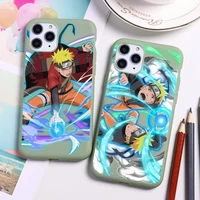 naruto naruto kakashi pain phone case for iphone 13 12 11 pro max mini xs 8 7 6 6s plus x se 2020 xr candy green silicone cover