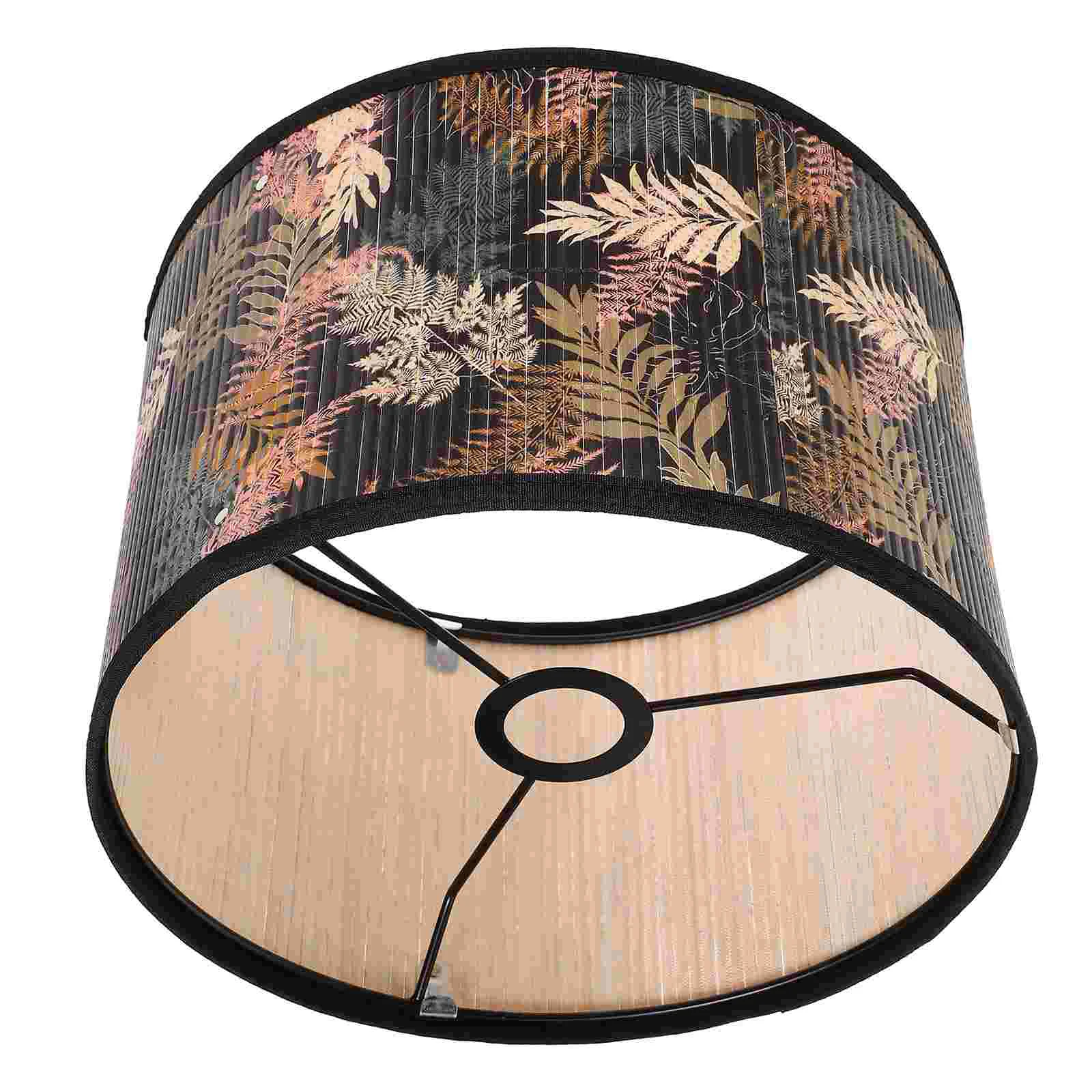 

Pendant Light Lampshade Bamboo Lamp Shade Rustic Table Lamp Cover Lamp Cover for Home Hotel