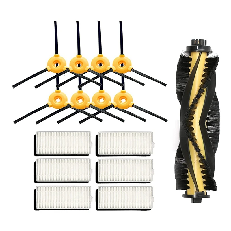 

Сменная основная и боковая щетки, HEPA-фильтр, совместимый с Ecovacs Deebot N79 500 аксессуары для робота-пылесоса