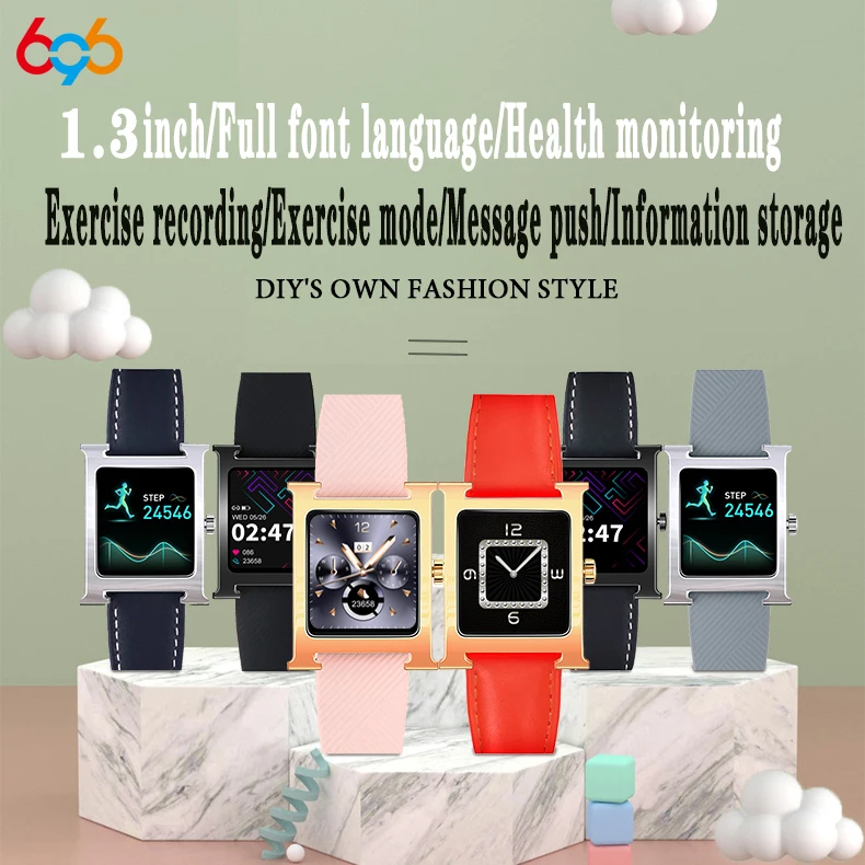 

1.3 Inch Smart Watch For Men Woman Fitness Sleep Health monitoring Smartwatch Full Font Language
