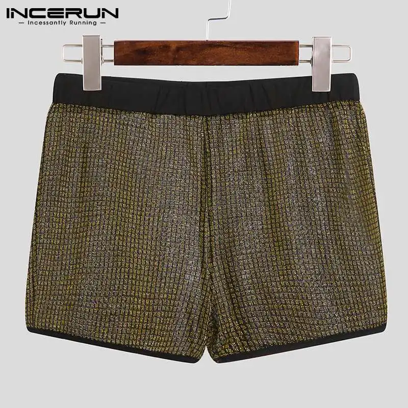 Stylish Hot Sale Men's Suit 2 Pieces Sexy Leisure All-match Simple Male Reflective Two-piece Sleeveless Suits S-5XL 2022 INCERUN