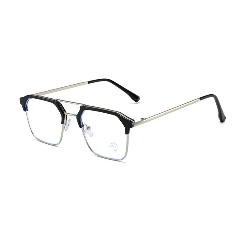 

Ultralight Square Men Anti Blue Light Block Glasses Women Alloy Frame Eyepiece Female Shades Male Eyewear