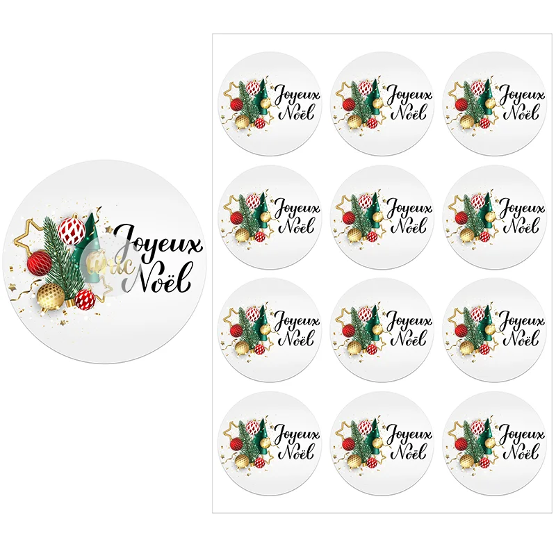 

Рождественские наклейки WDINPATY