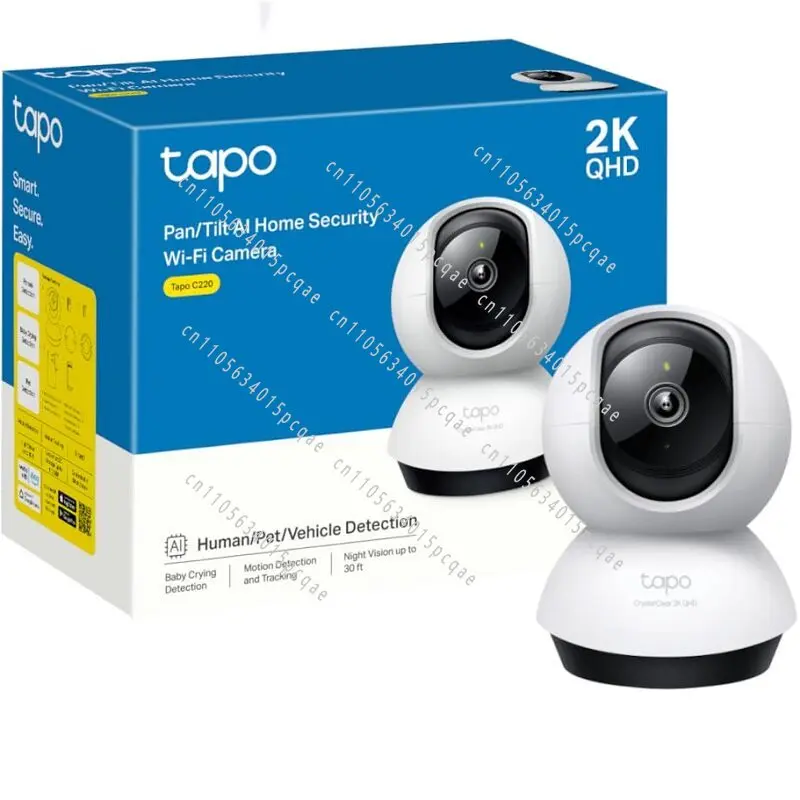 Фото Высококачественная Wi-Fi поворотная камера Tapo C232/222/230/220/211/200/210P2 №1