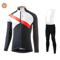 2021 nsr new winter cycling clothing long sleeves thermal fleece uniforme set man mtb bike clothing wear maillot ropa ciclismo