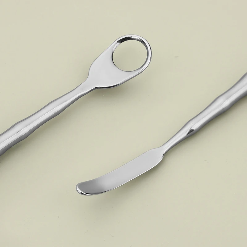 Лопата для угрей из нержавеющей стали с двойной головкой ручное очищающее