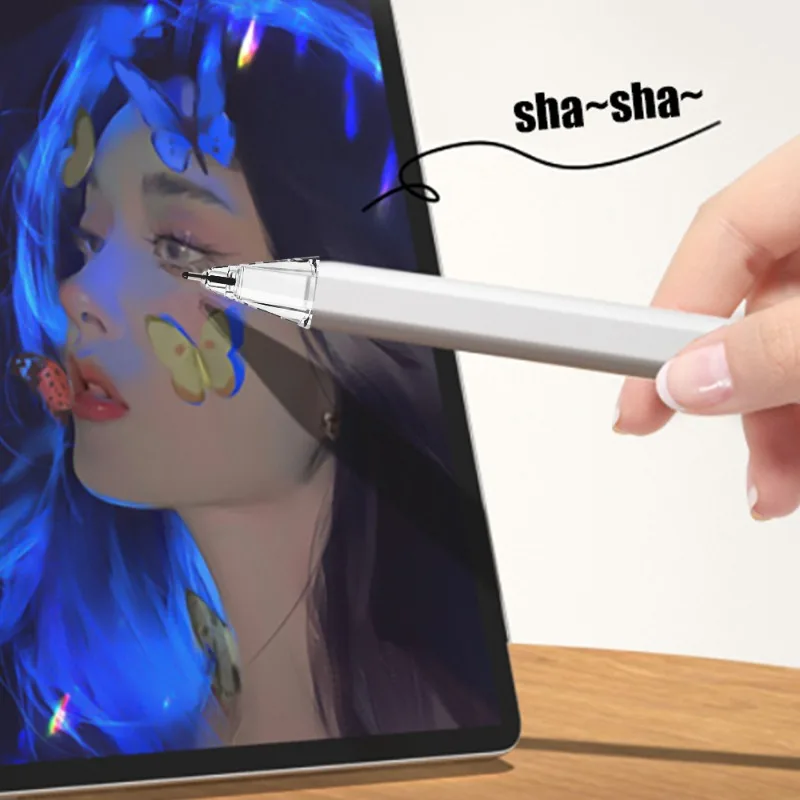 1-4 шт. 4B 2B Сменные насадки для карандашей Apple Pencil 1 2 Gen Мягкая силиконовая защитная