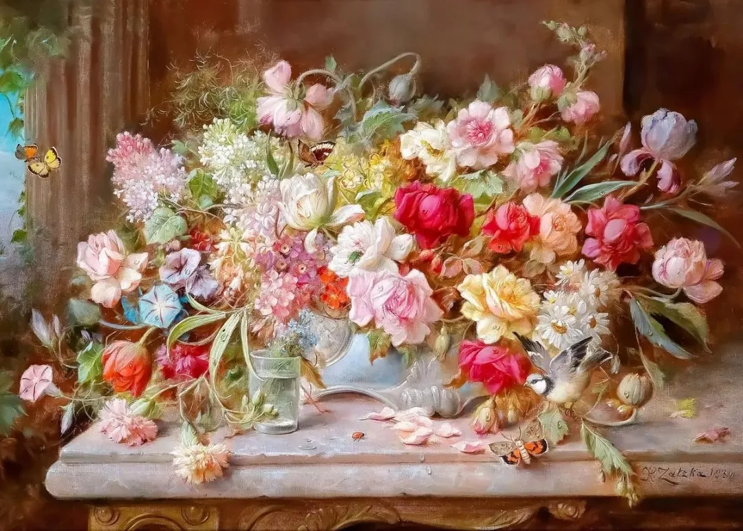 

Печать на холсте "Благородная леди в саду", Hans Zatzka