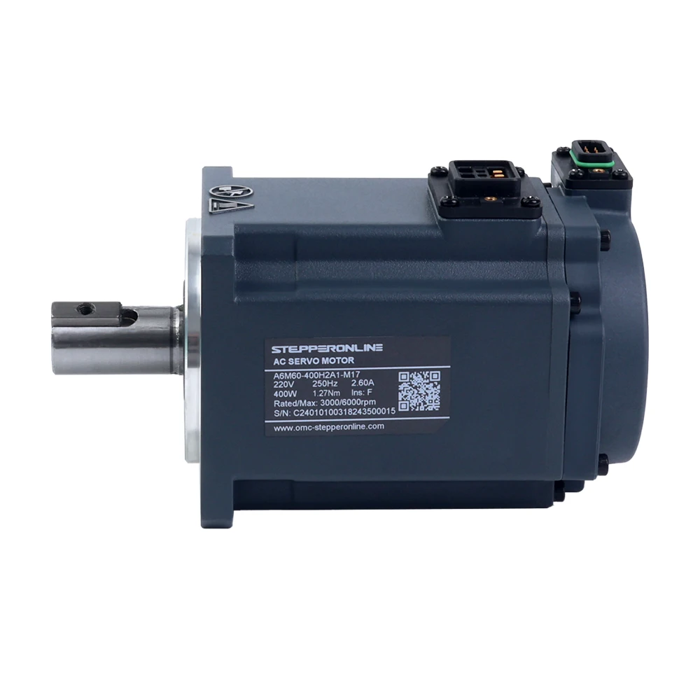 Фото Комплект серводвигателя переменного тока STEPPERONLINE A6 EtherCAT 400W/750W с функцией Safe Torque Off (STO), 3000 об/мин, 17-битовый абсолютный энкодер для станков с ЧПУ №3