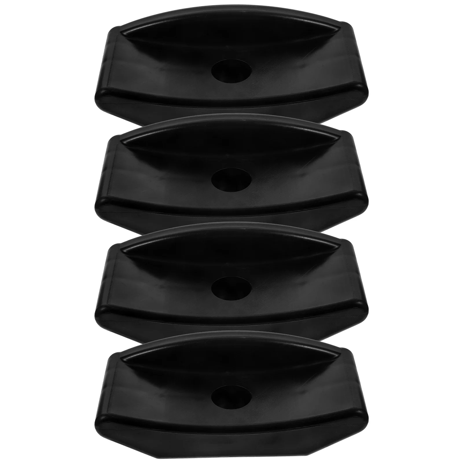 

4 Pcs Dumbbell Rest Workout Tool Gym Accessory Storage Rack Household Fitness Stand Pp Wear-resistant Plastic Shelves