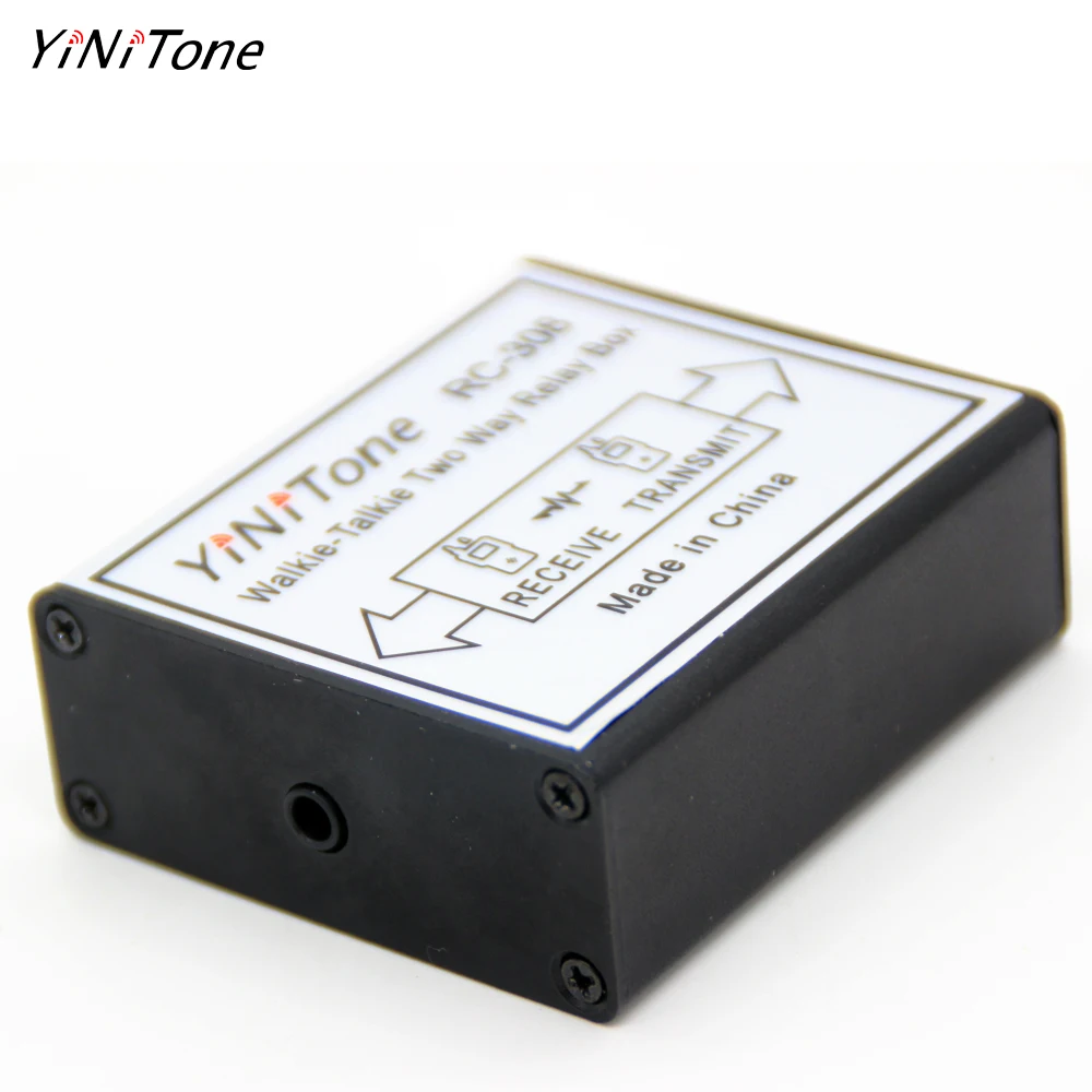 RC-308 radio station Walkie Talkie Relay Box M Port for Two-way Radio Repeater Box Transmit Receive Transceiver vertex