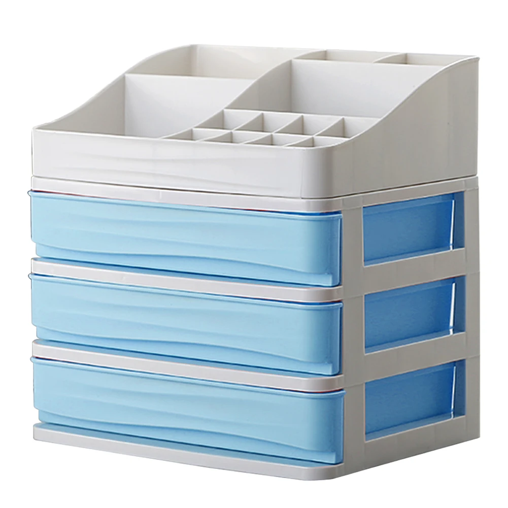 

Storage Box Organizer Drawer Useful Container Cosmetics Desktop Diverse Makeup Plastic