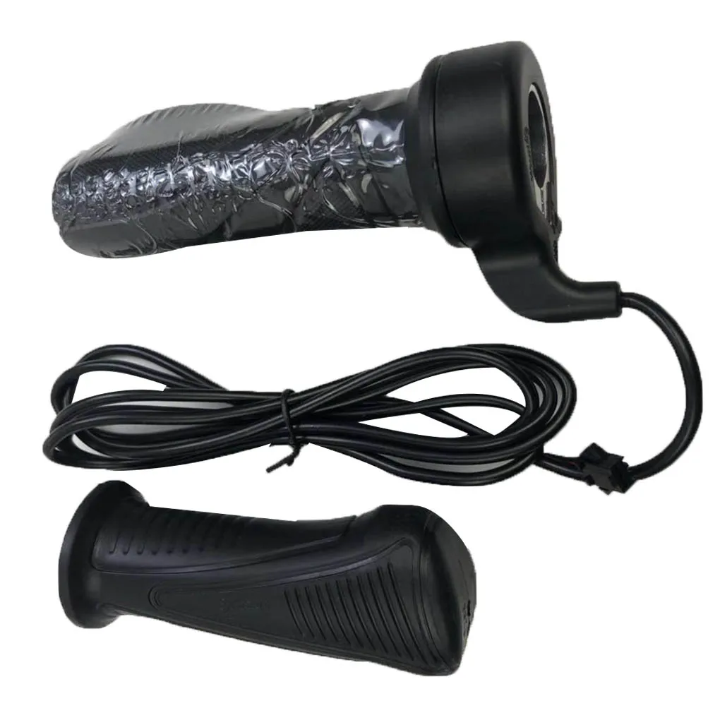 

1 Pair Handlebar 12V-72V Electric Bike Twist Throttle Accelerator Handlebar Electric Bicycle Accessories