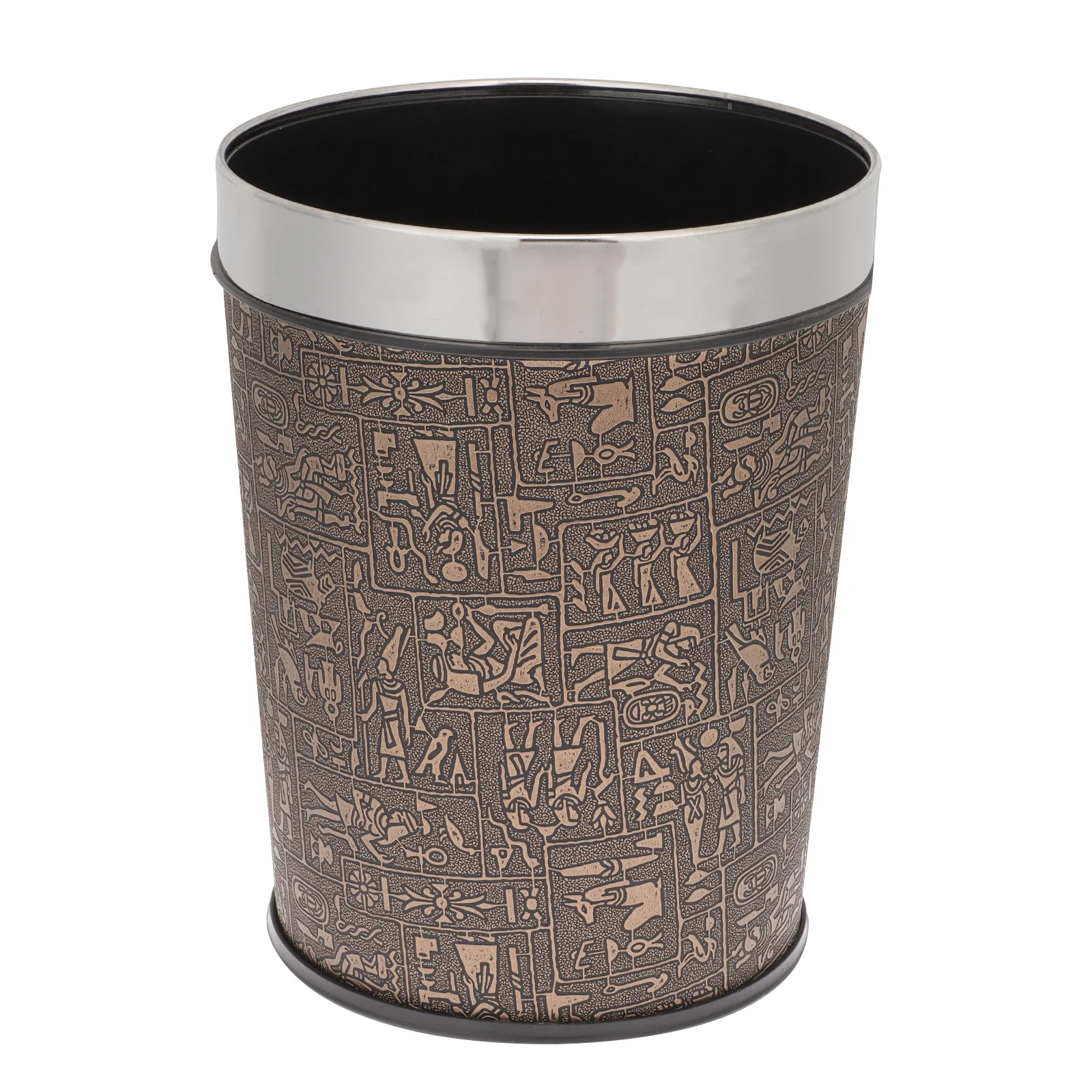 

Ретро-корзина для мусора, Офисная Бытовая Классическая классическая круглая корзина для мусора