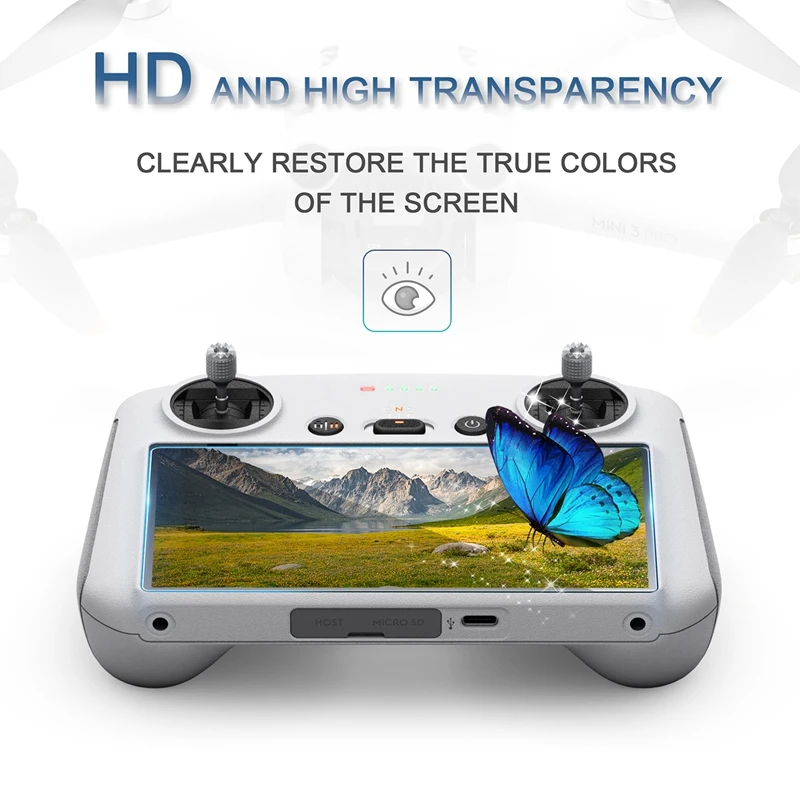 Закаленная Защитная пленка с HD экраном для дистанционного управления DJI Mini 3