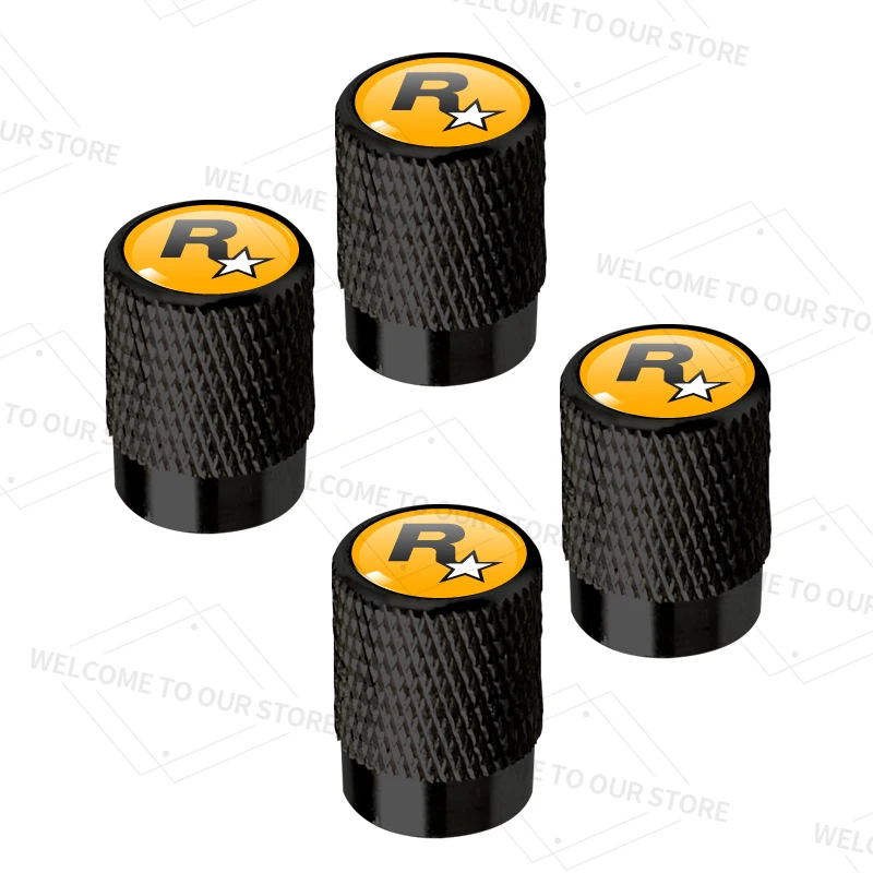 

4 шт./1 компл. логотип R Star для Kia Hyundai Honda Suzuki Yamaha, мотоциклетные автомобильные колпачки для клапанов, колесные шины, защитная крышка для штока воздушной шины