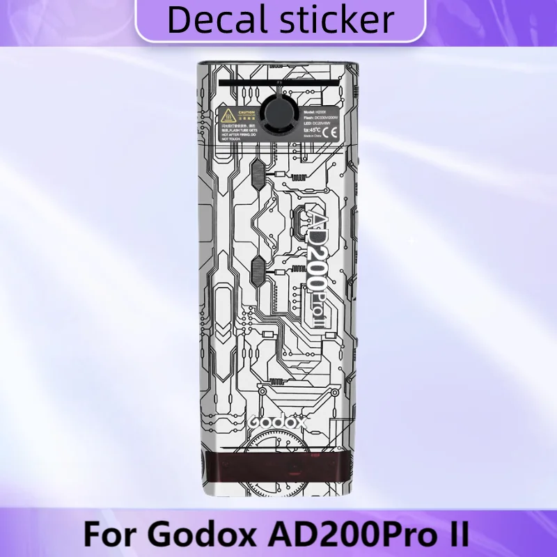 Наклейка на кожу для Godox AD200ProII AD200Pro II