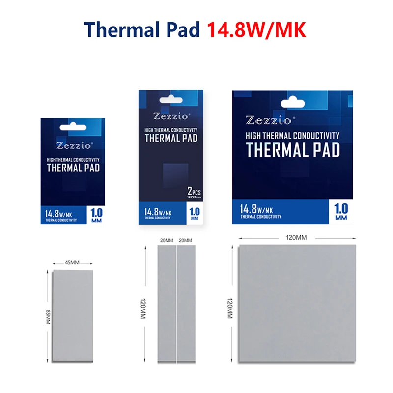

1Pc High Heat Dissipation Silicone Pad For Motherboard Multifunction Thermal Pad