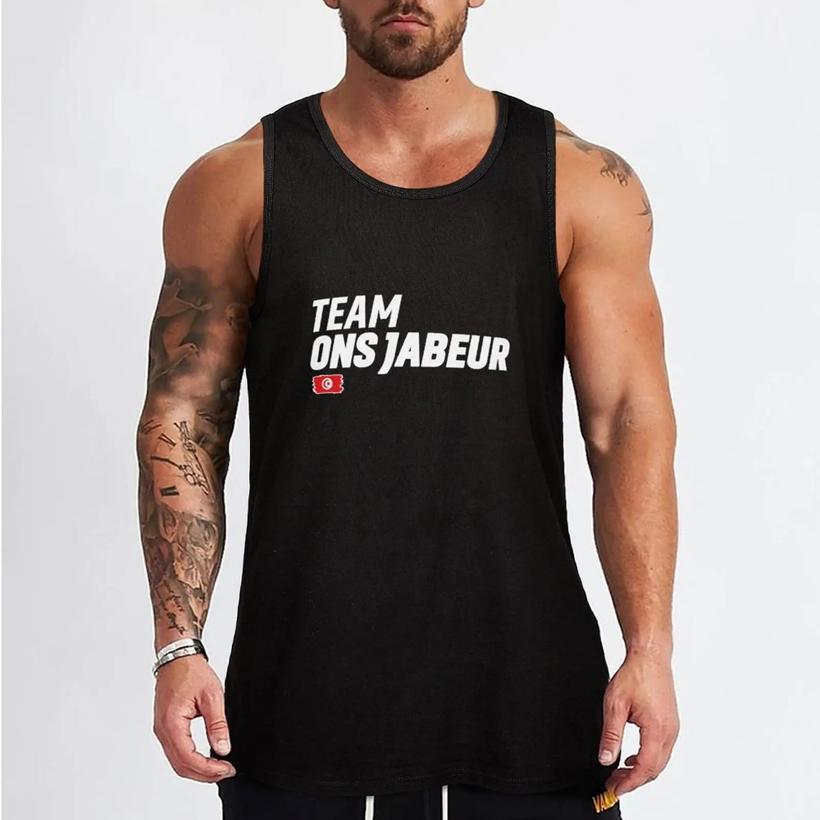 Team Ons Jabeur Tusinian Tank Top аксессуары для тренировок в тренажерном зале баскетбола