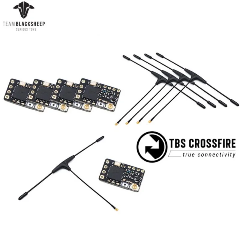 

Команда BlackSheep TBS Crossfire Nano RX SE 5-Pack Combo (w/ Immortal T антенна V2) для радиоуправляемых дронов Rc моделей