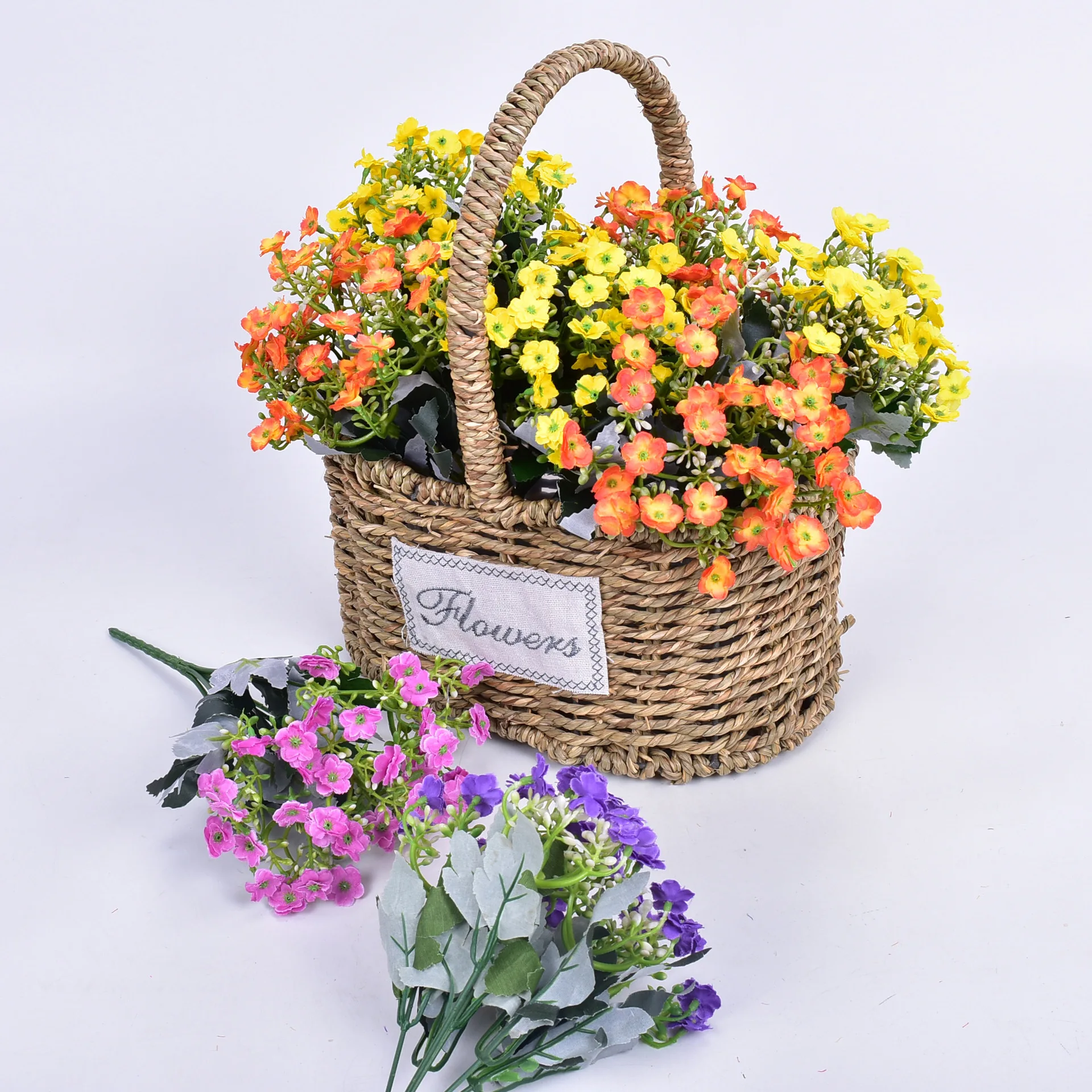 

Artificial Flowers magnolia Silk Flower Office Restaurant Decoration Flower Arrangements For DIY Garden Office Home Plants