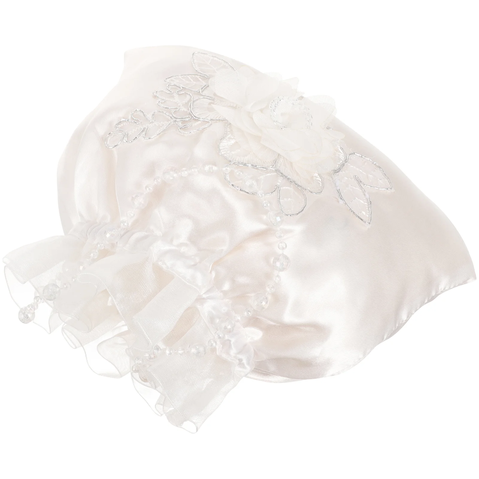 

Flower Decorated Drawstring Delicate Elegant Exquisite Wedding Favor Bag Wedding Gift Bag Bridal Wedding Money Bag