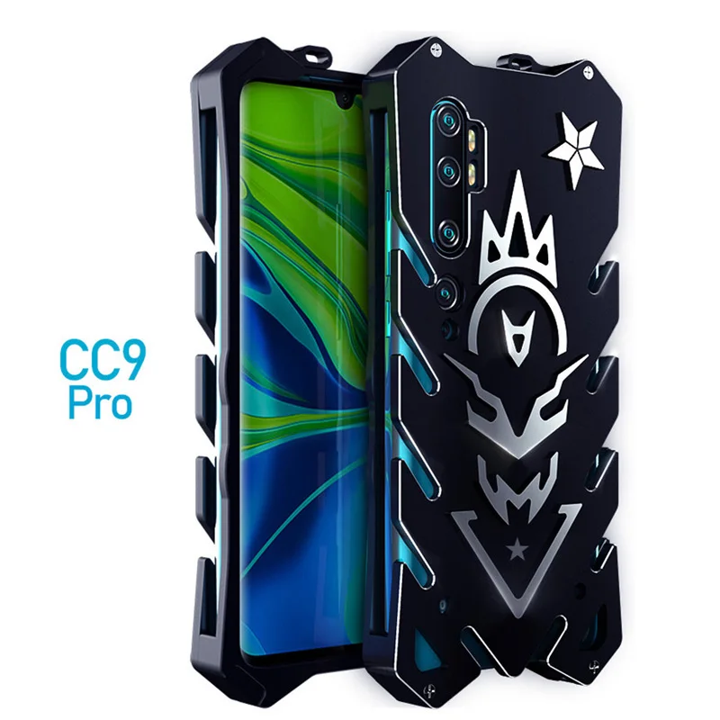 Zimon Mi Cc9 Pro Zimon Luxury New Thor Heavy Duty Armor Metal Aluminum Phone Case For Xiaomi Mi Cc9 Pro Case