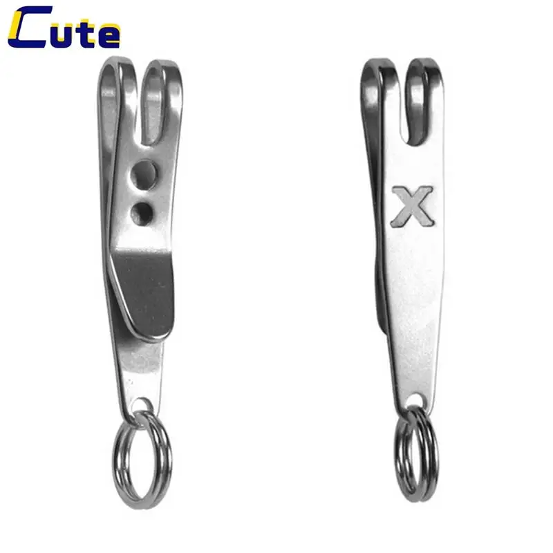 

EDC сумка Подвеска зажим с кольцом для ключей карабин нержавеющая сталь открытый инструмент Quicklink