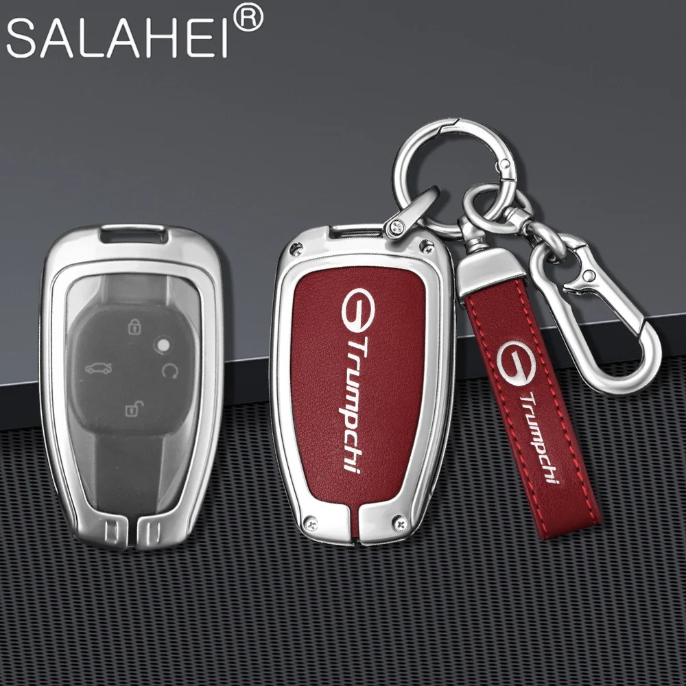 

Car Smart Remote Key Fob Case Cover Shell Bag For Trumpchi GAC 2021 Empow J11 J12 J13 J14 J15 J16 GS8 Keychain Accessories
